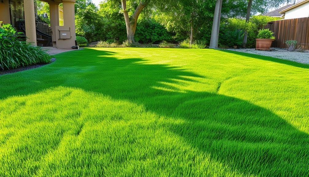 maintaining ideal summer grass
